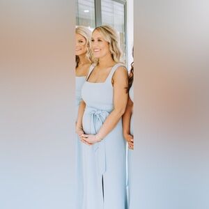 Show Me Your Mumu Paris Gown Steele Blue